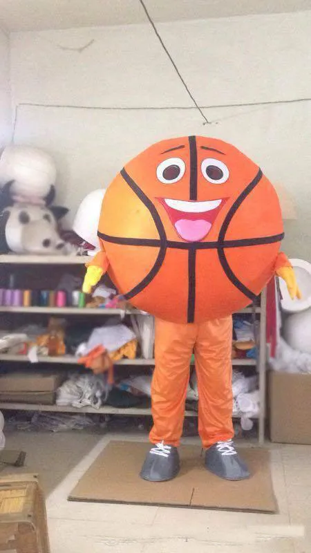 2019 Vente d'usine chaude EVA Matériel de basket-ball Costumes de mascotte Fête d'anniversaire marche dessin animé Vêtements Taille adulte Livraison gratuite