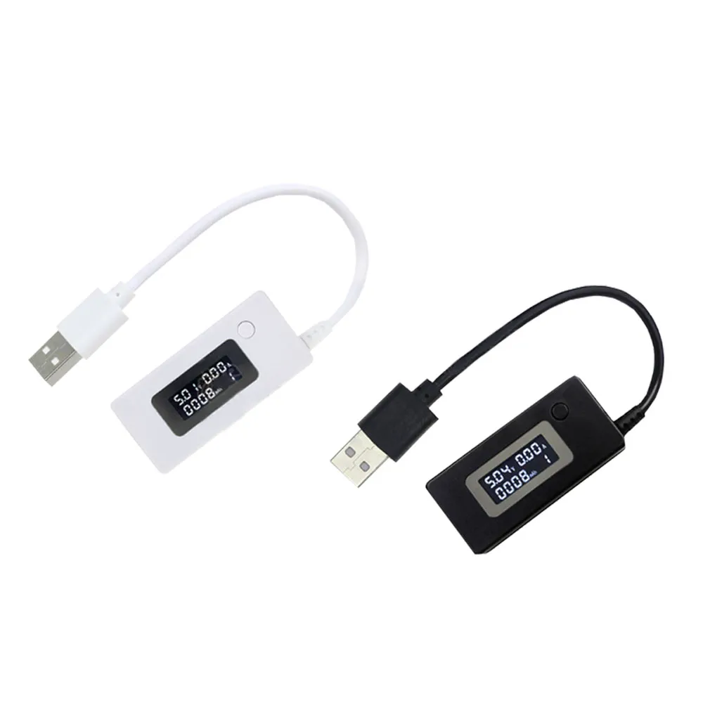 USB Ampmeter Voltmeter huidige spanning tester Detector Mobiele batterijcapaciteitsmeter Digitaal scherm