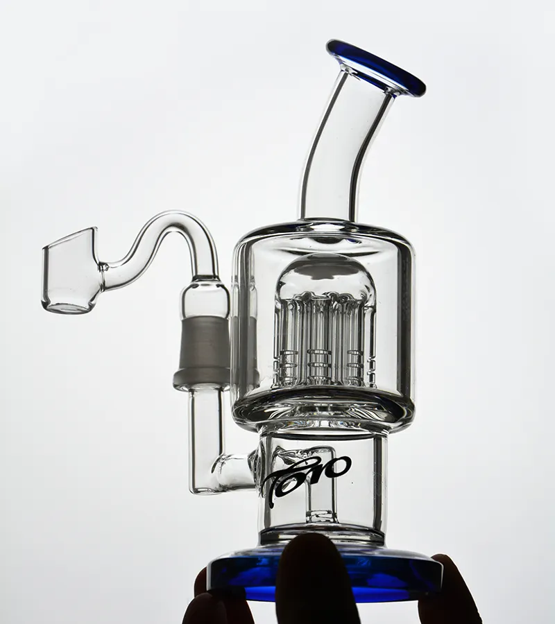 Hosahs Arm Tree Perc Toro Glass Bong Water Pipes Heady Rigs Dab Accessories Smoking Pipes Bowl Tobacco