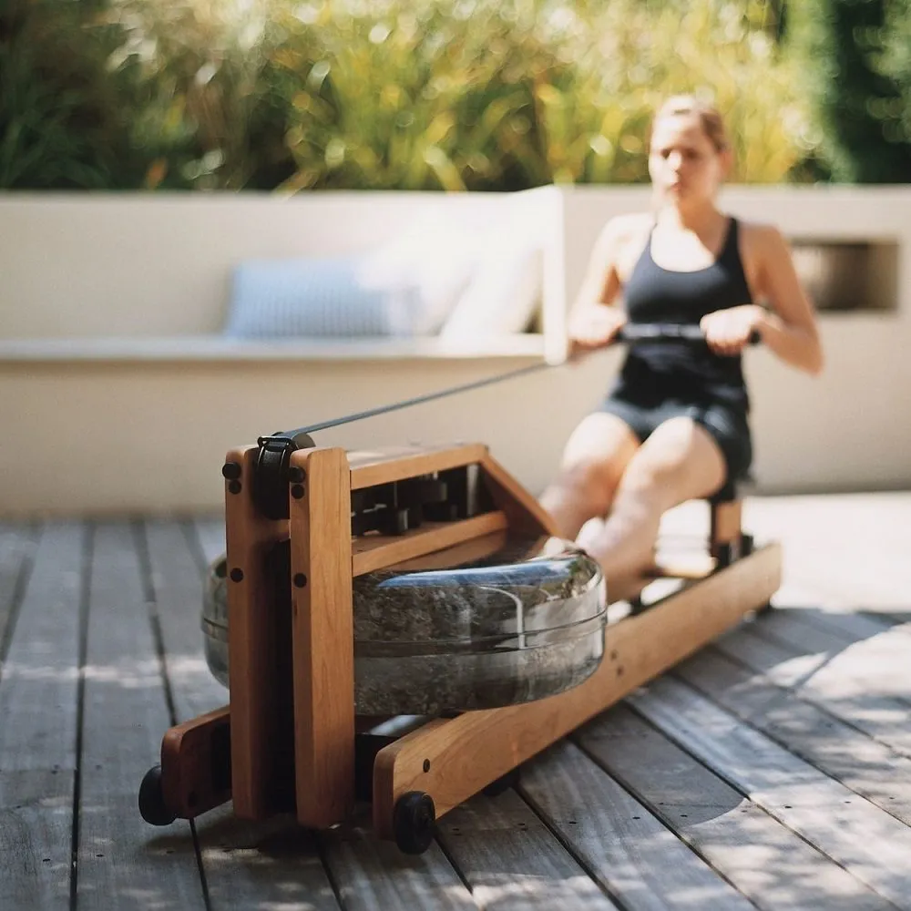 Timber Rowing Machine Wooden Rowing Home Exercise Equipment Fitness Gym... From Amyyaoyy ...