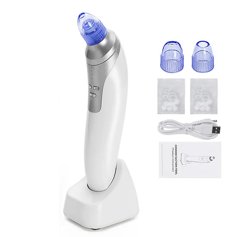 Skin Care Pore Vacuum Blackhead Remover Face Cleaner Acne Pimple Removal Vacuum Suction Facial Diamond Dermabrasion Machine