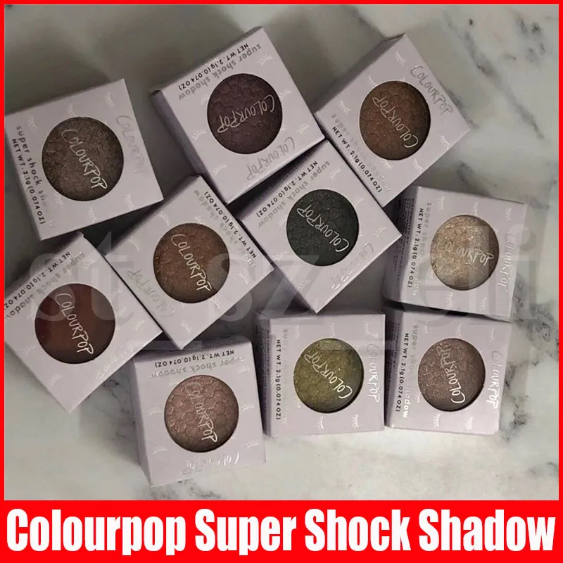 Colourpop Super Shock Shadows Multi-colors Single Shadows 10 colori diversi Ombretto trucco Ombretto