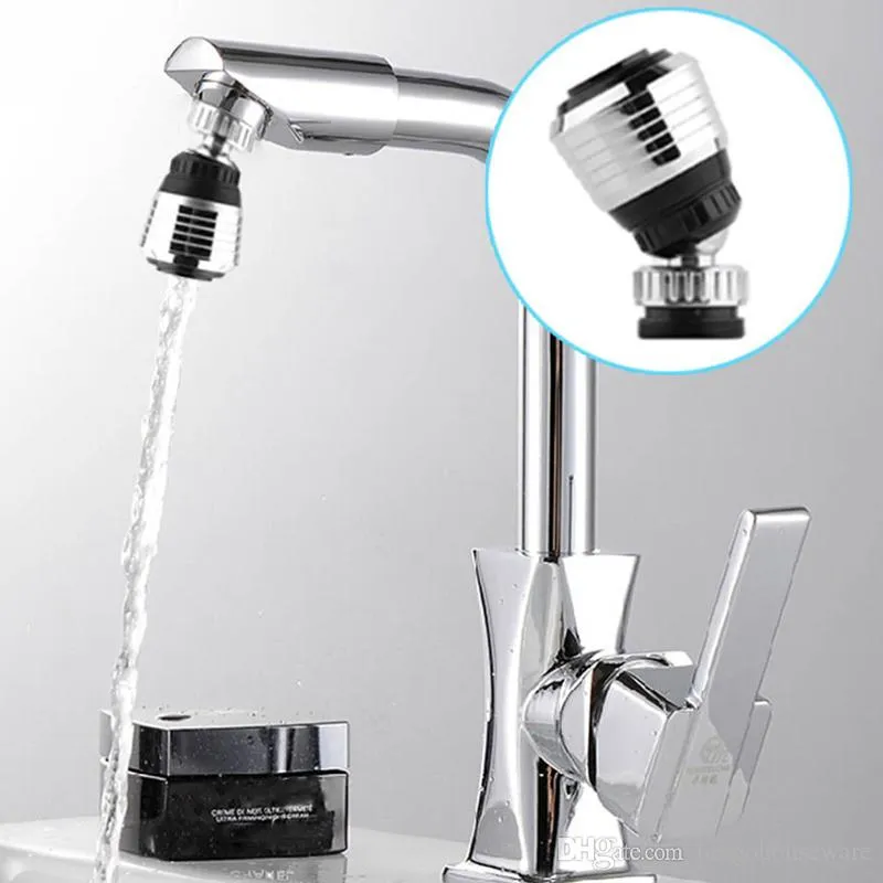 360 Degree Kitchen Sprayers Water Tap Bubbler Swivel Head Saving Faucet Aerator Connector Diffuser Faucet Nozzle Filter Adapter BH2115 ZX