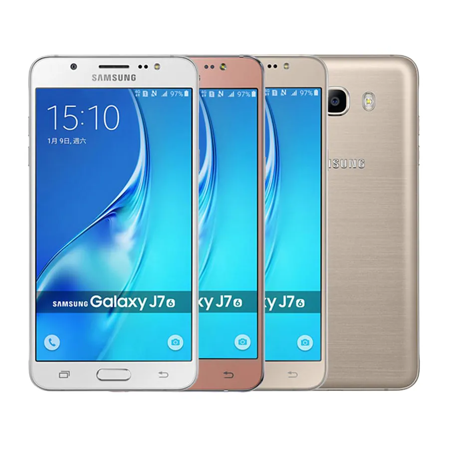 Remodelado original Samsung Galaxy J7 J7008 3G Telefone Inteligente 5.5 Polegadas 1.5G RAM 16G ROM Android5.0 Octa Núcleo Desbloqueado Android telefones