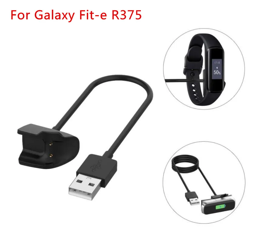 Carregador de fonte de energia portátil de carregamento rápido para Samsung Galaxy Fit e SM-R375 relógio inteligente Wearable acessórios