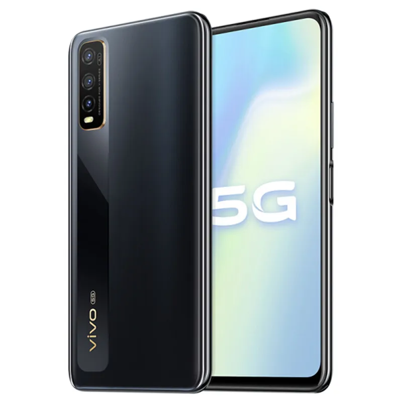 Cellulare originale VIVO Y70S 5G LTE 8GB RAM 128GB 256GB ROM Exynos 880 Octa Core Android 6.53" 48MP Wake Face ID Fingerprint Cell Phone