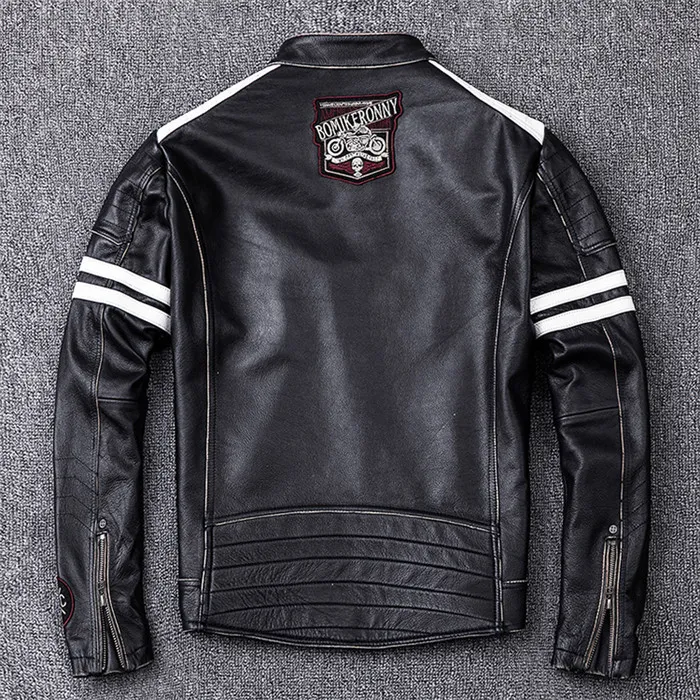 Motorcycle leather discount jacket sale