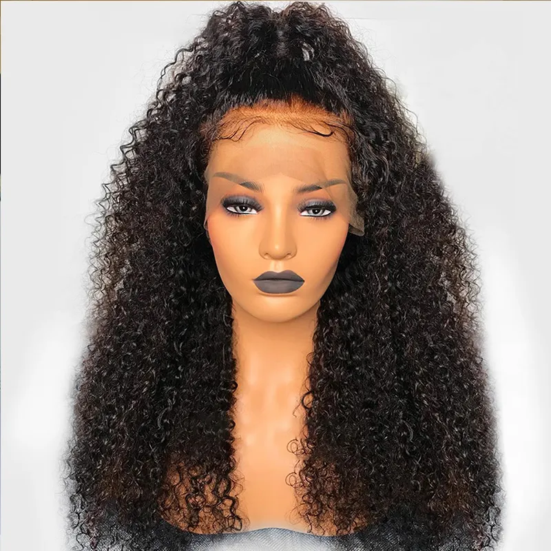 13x6 Deep Part Lace Front Ponytail Wigs With Baby Hair Pre Plucked