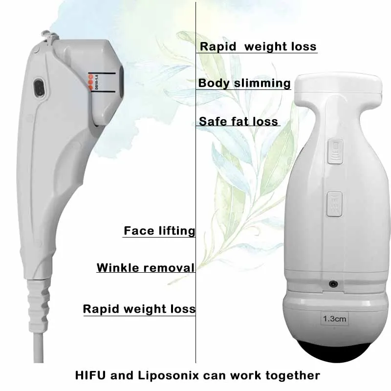 HIFU facial tratamento fracionário liposonix preço de máquina de terapia de ultra-som máquina de envoltório corpo de emagrecimento hifu ultrassom skin lifting