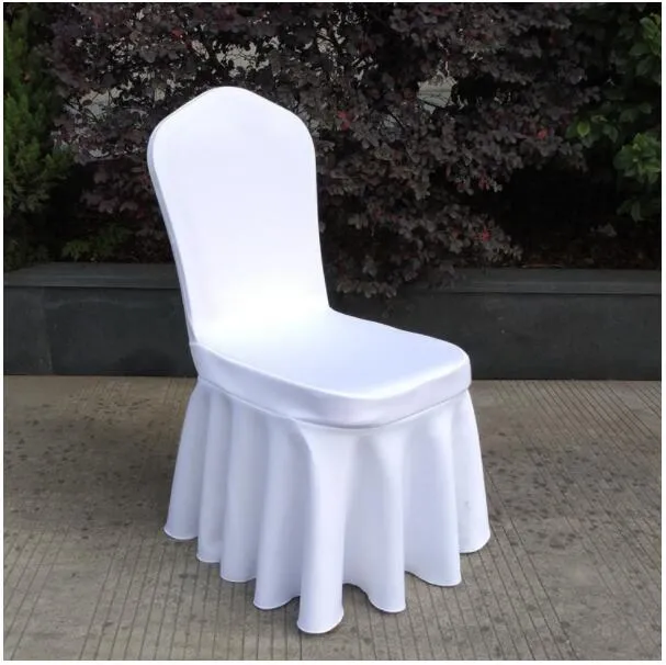 Wholesale Wedding Ruched Lycra Chairs Cover Spandex Thick Chair Cover  Thickened Pleated Skirt Style Elastic Spandex Chair Covers From Dhhonton,  $8.14