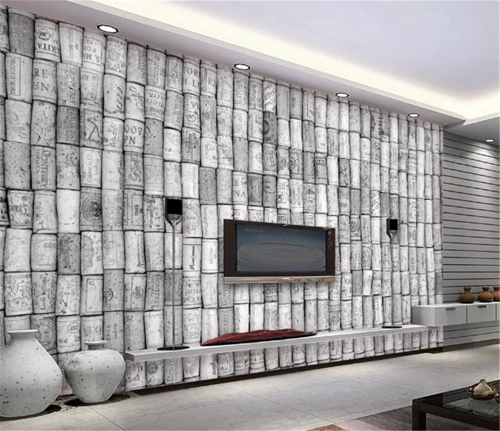 Photo 3d Wallpaper fashion European style 3D TV background wall decoration painting wallpaper