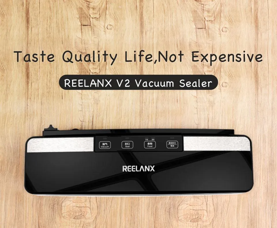 Vacuum Sealer Lite V2 Built In Cutter 220V Automatic Food Packing