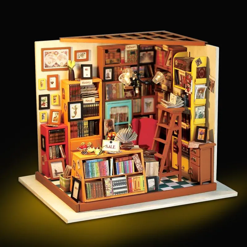 Arredamento librerie, scaffali per case di bambole e miniature | Acquisti Online su
