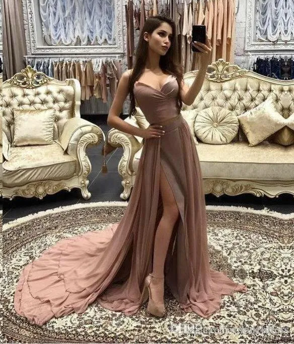 Vestidos de baile elegantes y atractivos para niñas Fiesta de graduación Cariño con gradas de gasa Vestidos de baile elegantes y atractivos para niñas Fiesta de graduación Cariño con gradas de gasa