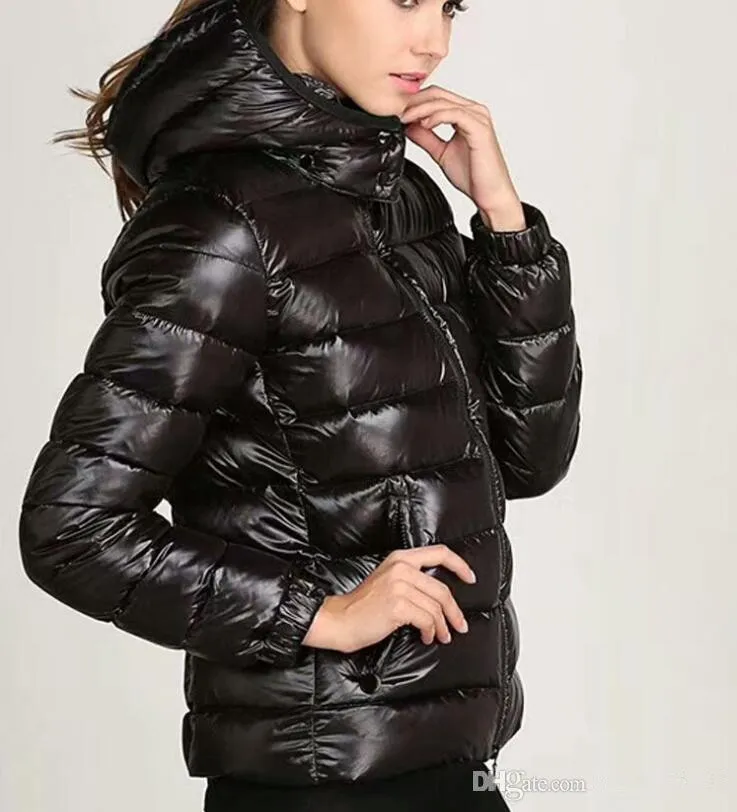 프랑스 브랜드 여성 캐주얼 다운 재킷 아래로 코트 여성 야외 모피 칼라 따뜻한 깃털 드레스 겨울 코트 outwear 재킷 M009