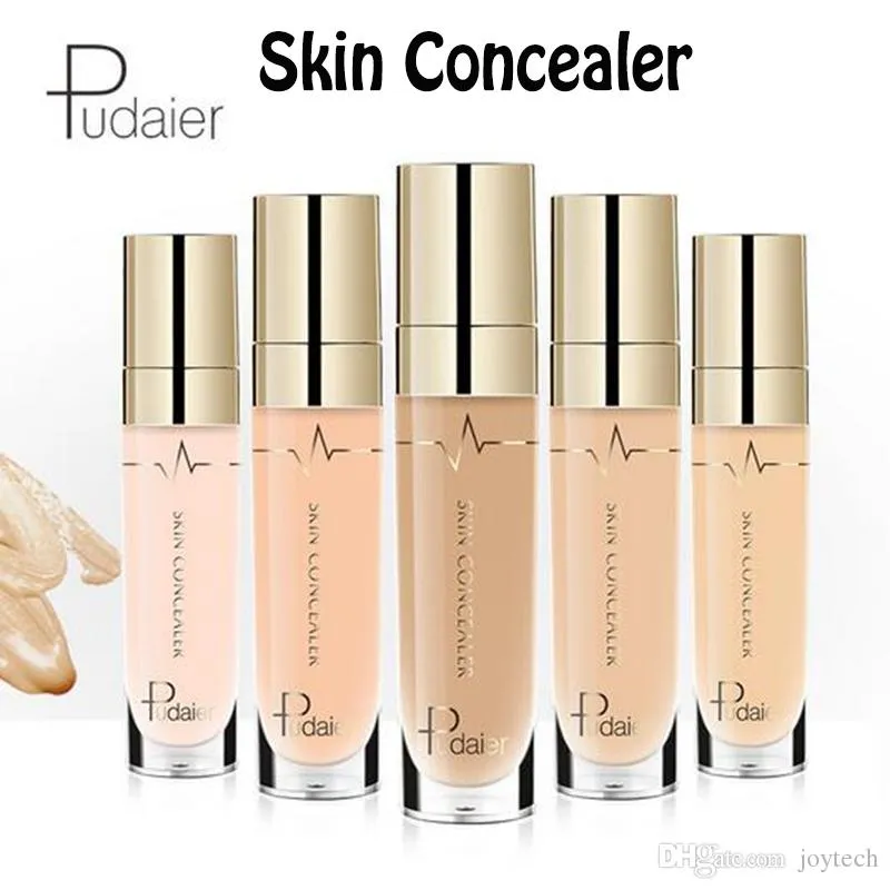 New Pudaier Makeup Facial Concealer 22 Color Liquid face cream Perfect Cover Pores Dark Circles Oil-control Waterproof DHL free shipping