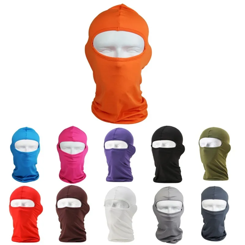 Sports Neck Face Mask Outdoor Balaclavas Cycling Sport Ski Mask Bicycle Cycling Mask Caps Motorcycle CS Windproof Dust Head Sets