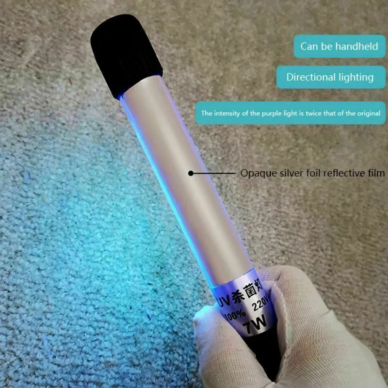 Handheld LED UV uv light sterilizer 7W 9W or 11W 110V 220V for Disinfection and Sterilation