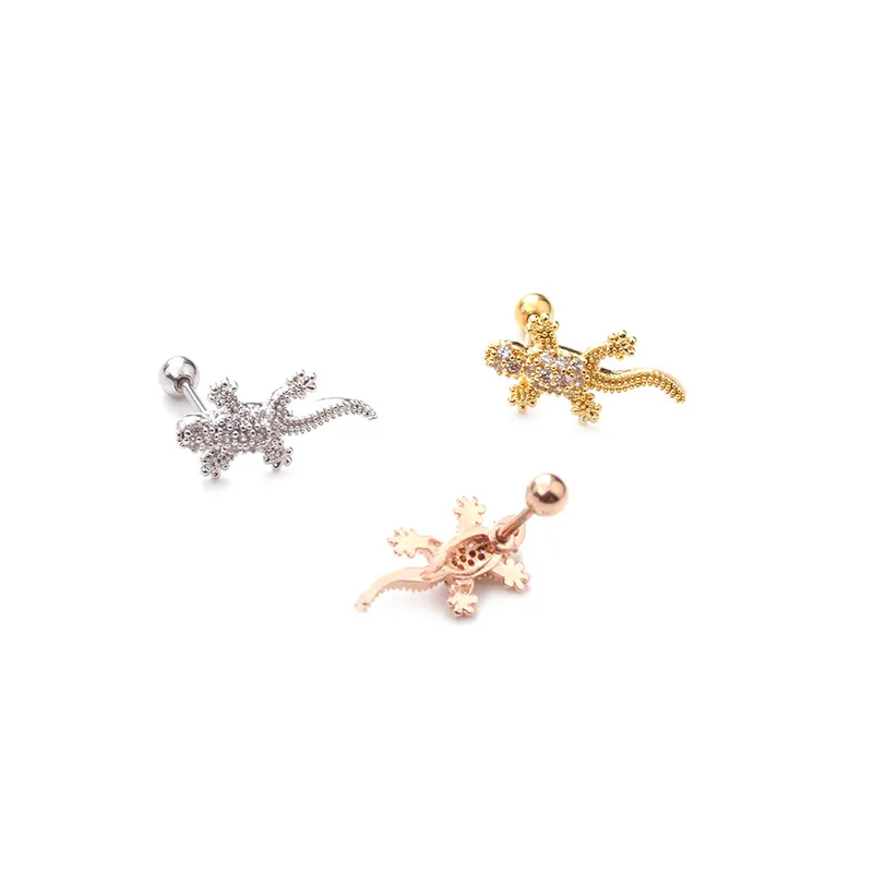 Lizard helix earring deals