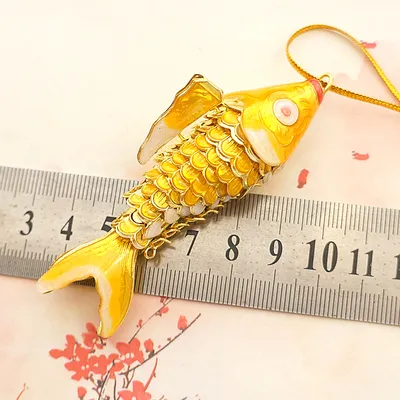 5.5cm 8.5cm Vivid Swing Enamel Koi Fish Keychain Keyring With Box Cloisonne  Carp Lucky Pendant Charms For Animal Keychains For Women Children Gifts  From Chinasilkcrafts, $6.14