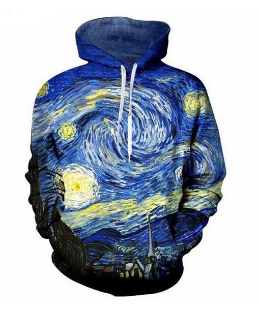 Sudadera de la noche estrellada clearance