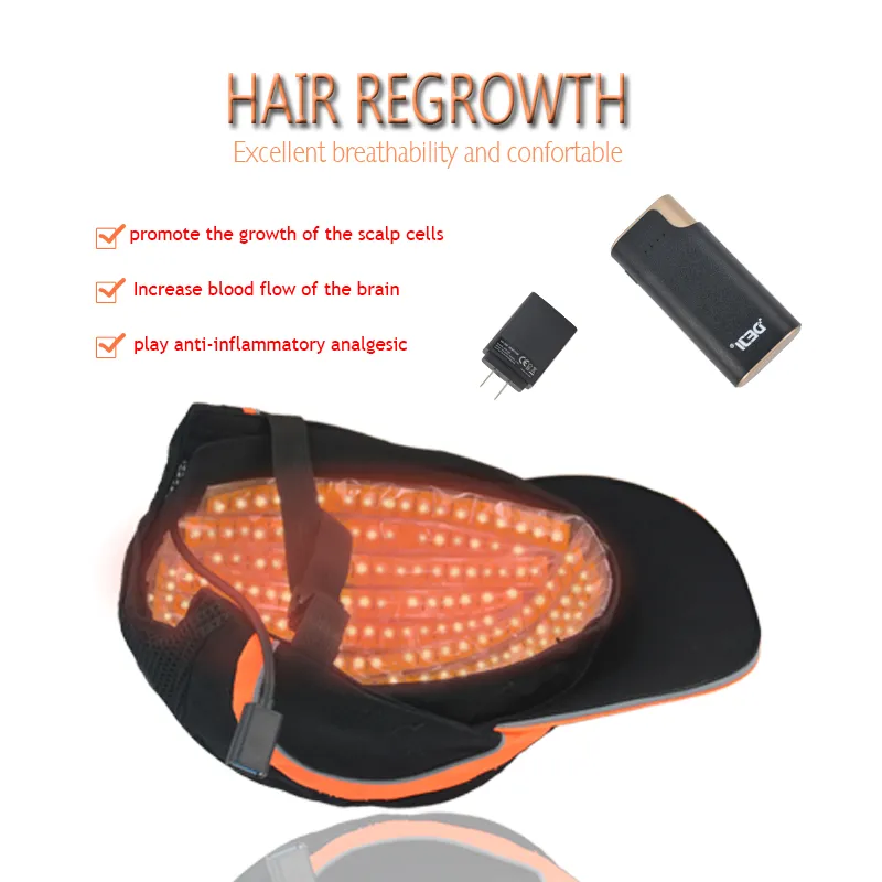 Articoli caldi! Grossista Laser Hair Cap laser per la crescita dei capelli 650nm macchina per terapia laser a basso livello laser prodotto per la crescita dei capelli