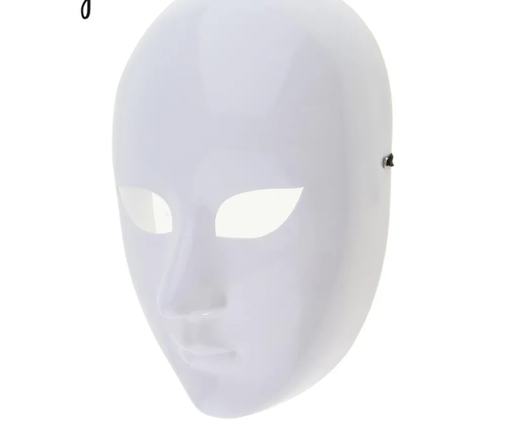 Пустой Белый Masquerade Prom Promess Mask DIY Создайте Свою Собственную  Маску Пластиковой Маски От 306 руб. | DHgate