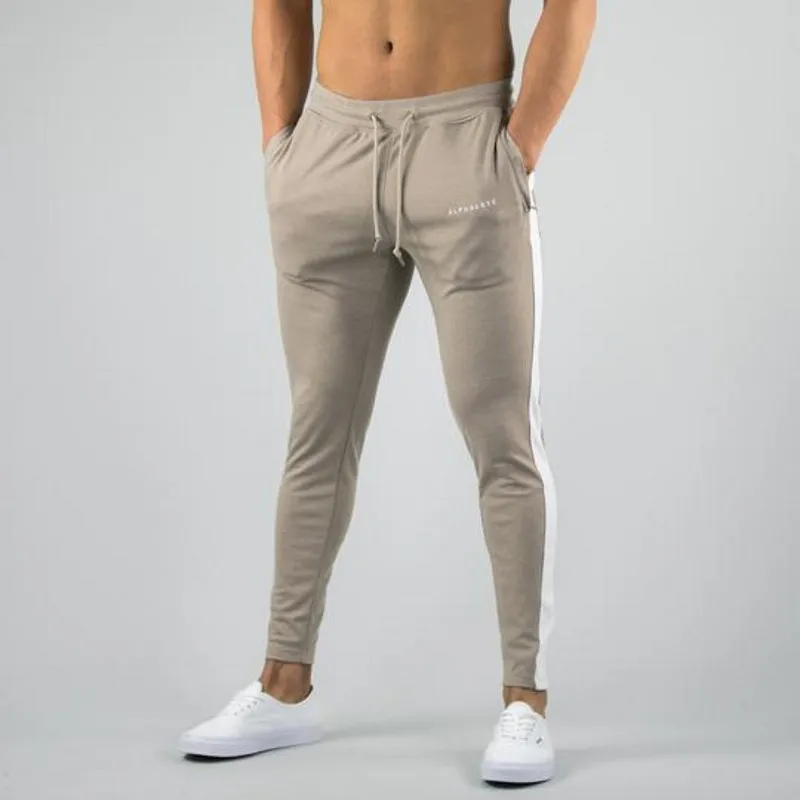 Alphalete Mens Cotton Pencil Pants High Quality Fitness & Bodybuilding  Trousers For Autumn/Winter From Ivmig, $25.39