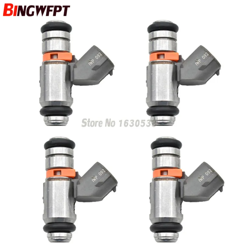 4pcs/lot FUEL INJECTOR IWP 092 036906031G 0280158257 For Seat Skoda V W Golf Lupo Polo
