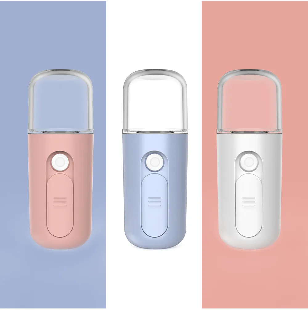 30 ml Portable Nano Face Sprayer Firidifier USB Laddning Ansiktsångare