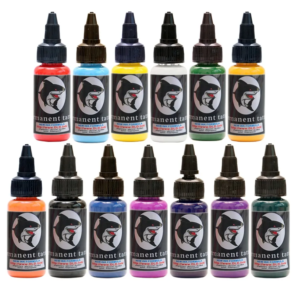 Tattoo Ink Set 1 Oz Body Painted Paint Makeup Tools Multipurpose Tattoo
