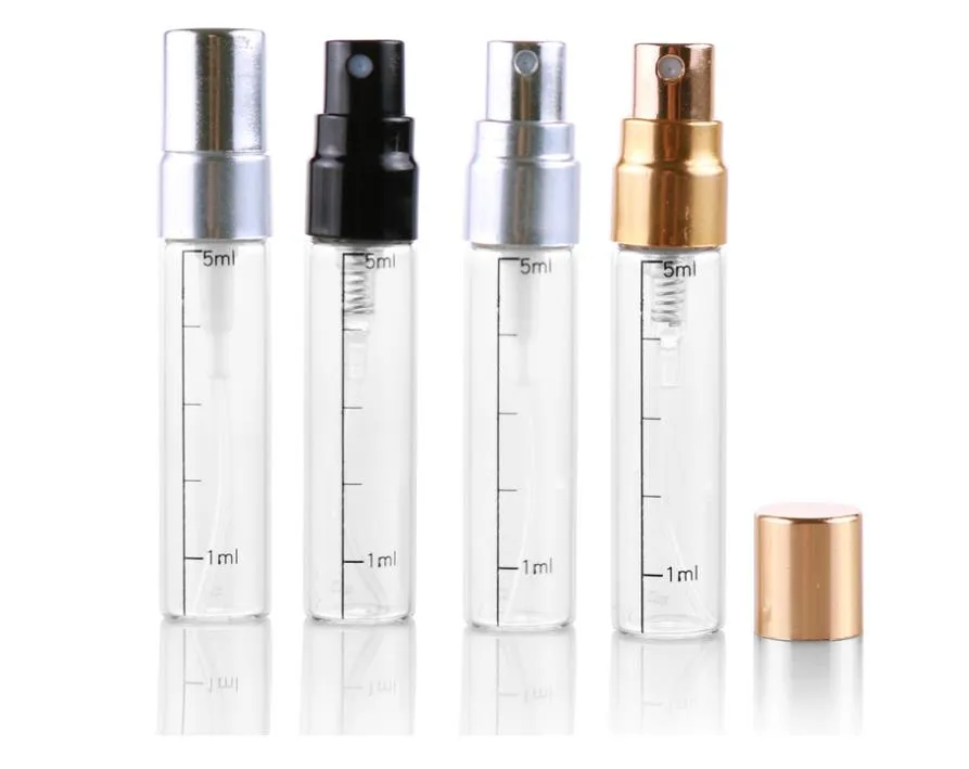 Zapach MINI 2ML 3ML 10ML 5ML Metal Puste Szkło Perfumy Refillable Butelka Perfumy Atomizers Butelki CZ232