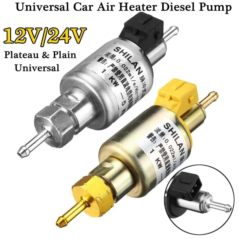 Plain Universal Fuel Pump Diesel Heater 12V/24V 10A 22Mpa 1KW 5KW Car