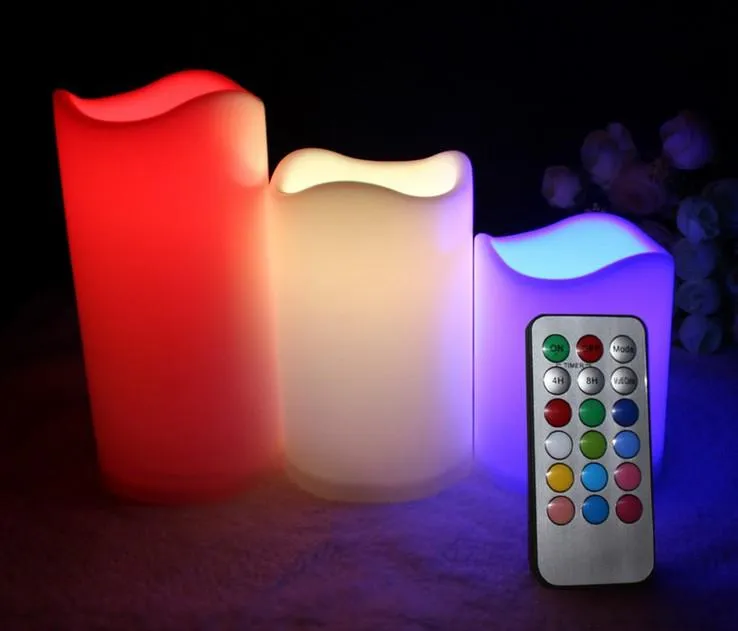 원격 제어 KandelaMagicCandle 촛불 램프 작은 야간 조명 장식 램프 인공 촛불 작은 선물 DHL 무료 배송