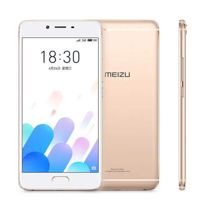 Original de telefone celular Meizu E2 4G LTE Helio P20 Octa Núcleo 4GB RAM 64GB ROM Android 5.5" Phone FHD 13.0MP mTouch Fingerprint ID Smart Mobile