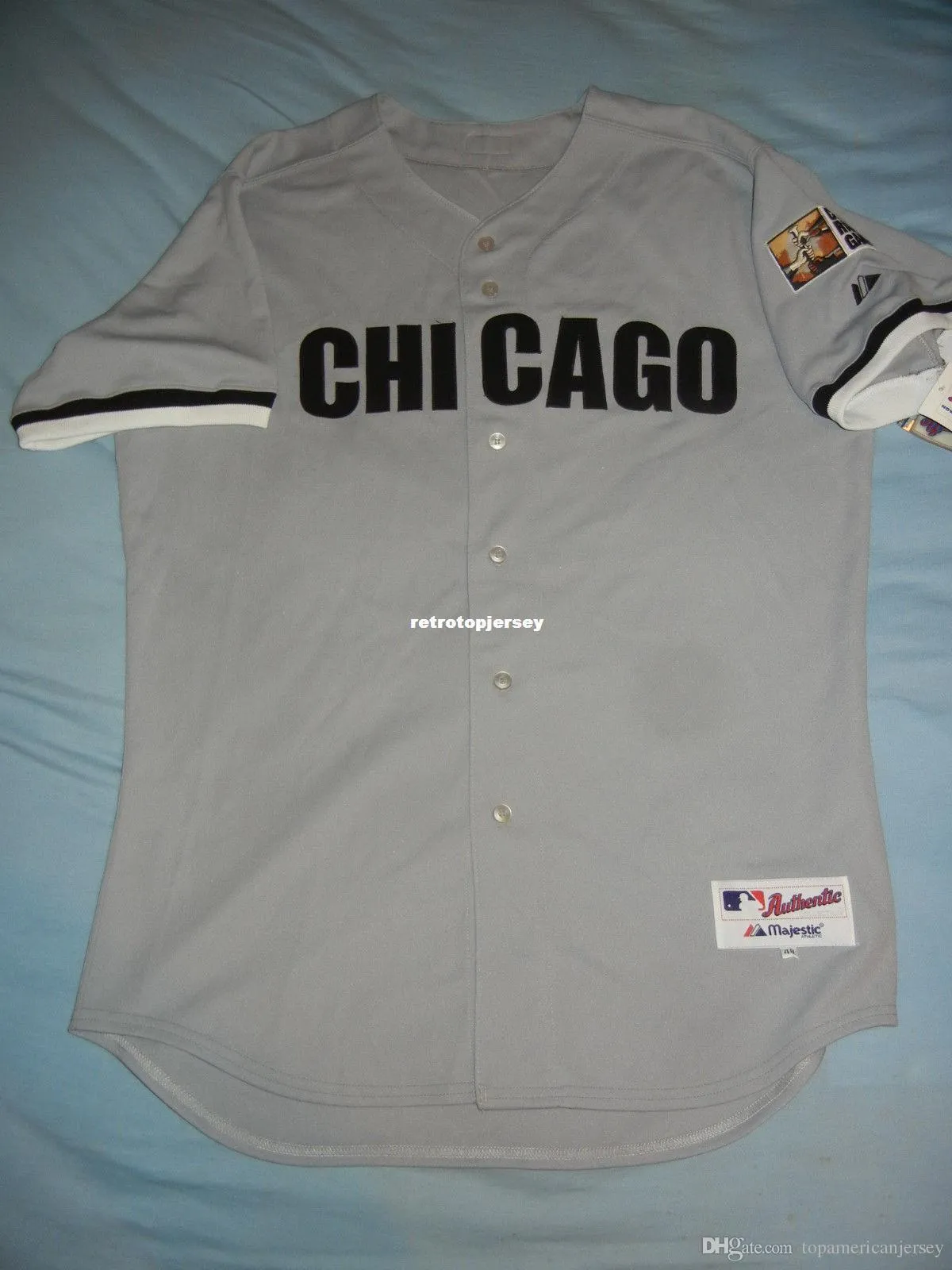 Cheap Retro Top Majestic PAUL KONERKO Chicago CIVIL RIGHTS Jersey NWT Mens Stitched Baseball jerseys