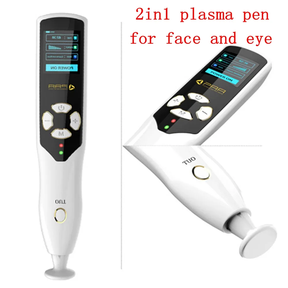 2020 Più nuovo Penna al plasma di fibroblast Pulsma Punta Plasma Plasma Plasma Anti rughe Skin Stringing Spot Spot Molo Rimozione Beauty Machine