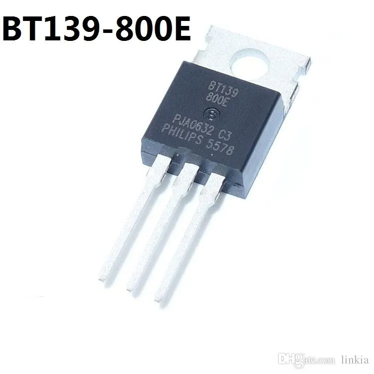 BT139-800E TO-220 two-way thyristor 16A/800V