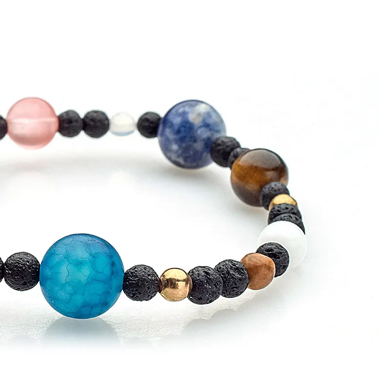 Solar System Planets Bracelet Galaxy Jewelry Universe Guardian Handmade |  eBay