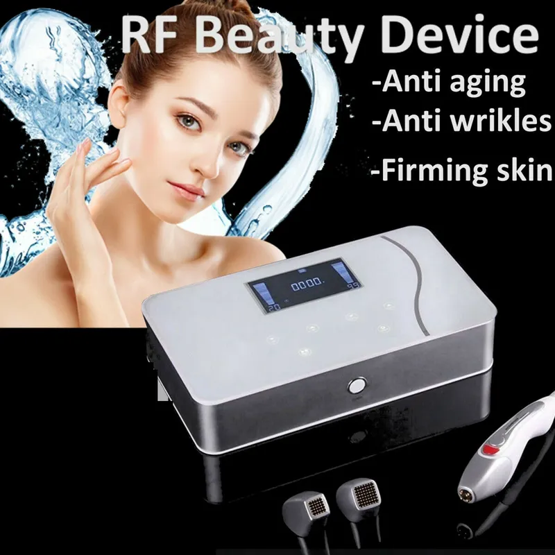 Tragbare intelligente fraktionierte RF-Maschine Dot Matrix Radiofrequenz Hautpflege Lifting Straffen Anti-Aging-Faltenentfernung Gesichtsbehandlung