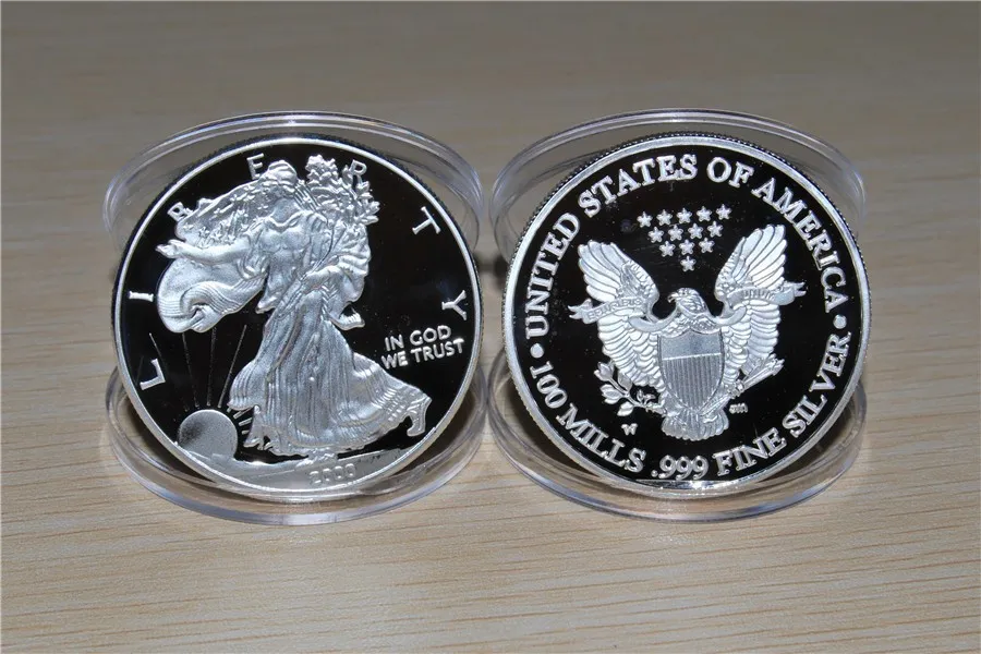 1 oz 999 Bullion Silver Round  coins American Silver 2000years