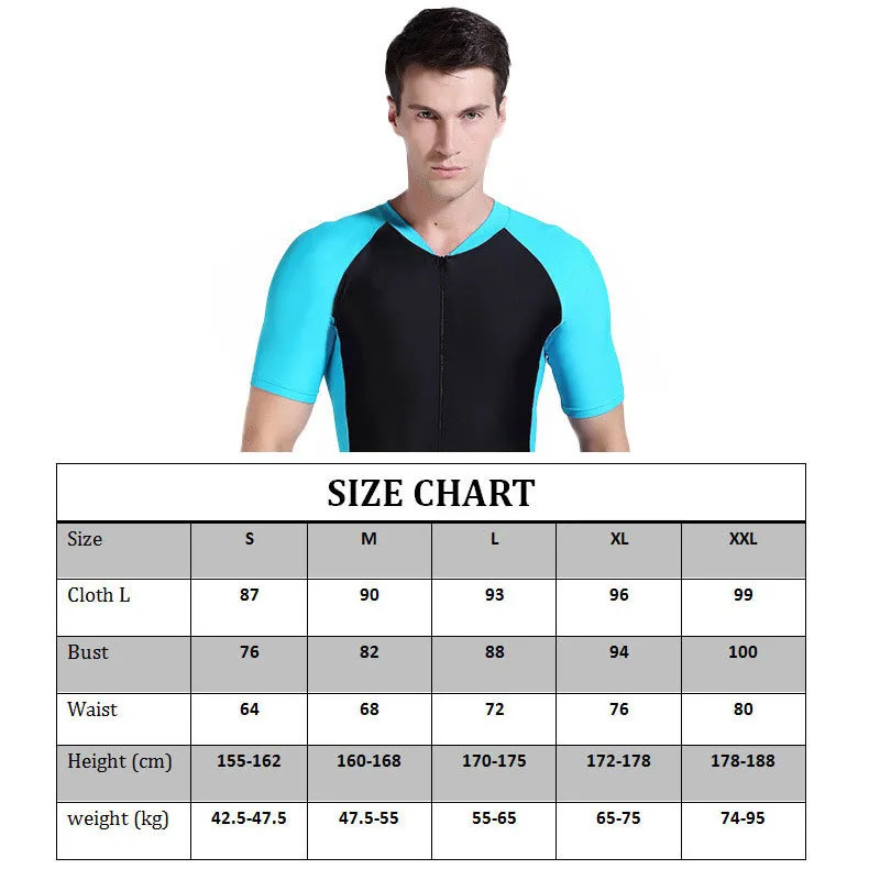 Sbart Wetsuit Swimwear Women Men Lycra Short Sleeve UV-proof Surf Surfing Swiming Swimwear Swimsuit Scuba Diving Suit Wetsuits C301d