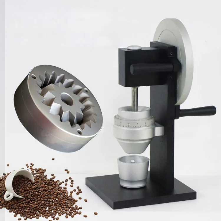 Steel Burr Grinder For Super Coffee Manual Conical Grind With Espresso