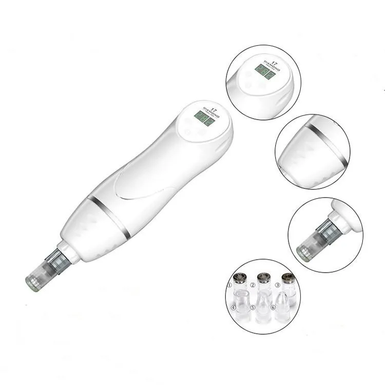 Gorąca Sprzedaż Dom Osobisty Przenośny Handheld Microdermabrazja Skóra Dokręcanie Diament Dermabrazja Diamentowa Peeling Facial Peeling Mini Uroda Maszyna