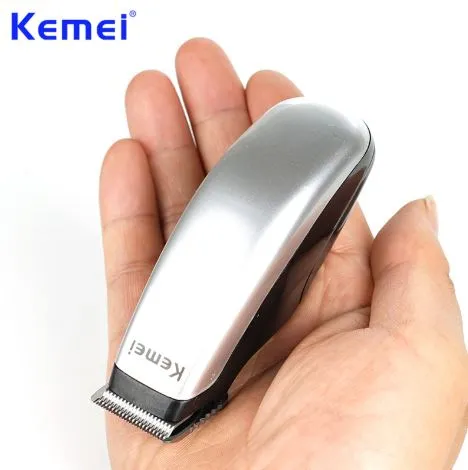 Kemei nieuw ontwerp elektrisch haar Clipper mini haar trimmer snijmachine baard kapper scheermes voor mannen stijl gereedschap KM-666