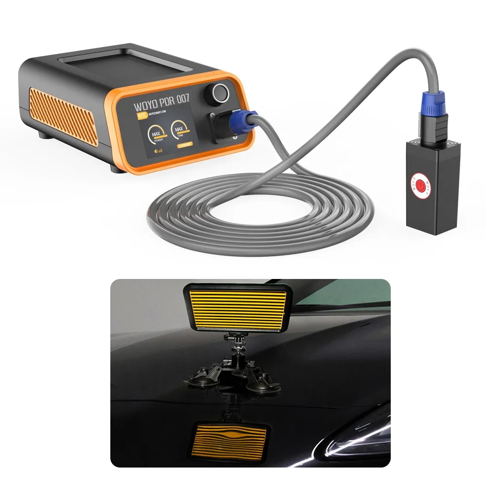 WOYO Magnetische Maschine 110 V/220 V Dellenreparatur Heizung Hotbox PDR 007 Reflektorlampenplatine für Auto-Dellenerkennung und Reparatur