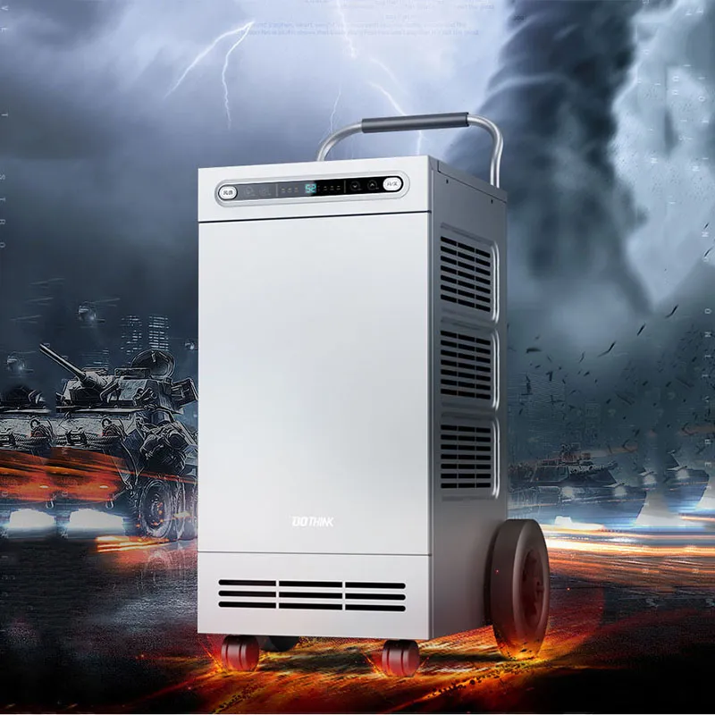 138L/Day Industrial Intelligent Computer Control Air Dehumidifier DX