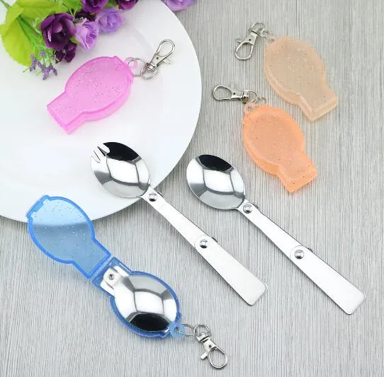 Stainless Steel Soup Spoon Promotion 304 Outdoor Camping Soup Spoon