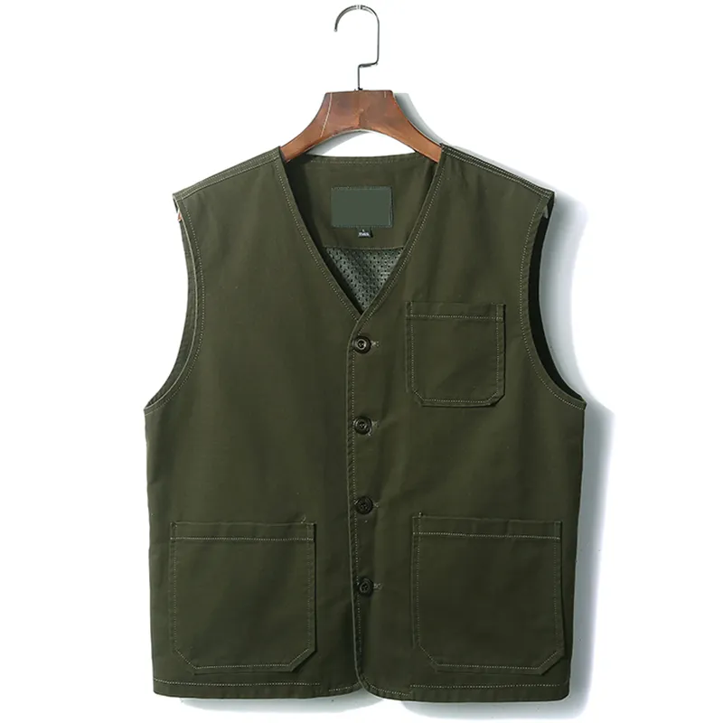 Mens Tactical Fishing Vest With Multi Pockets And Tool Sleeves Outdoor  Serremo Outerwear For Men, 4XL Plus Size 7899175R From Qljmw, $31.7