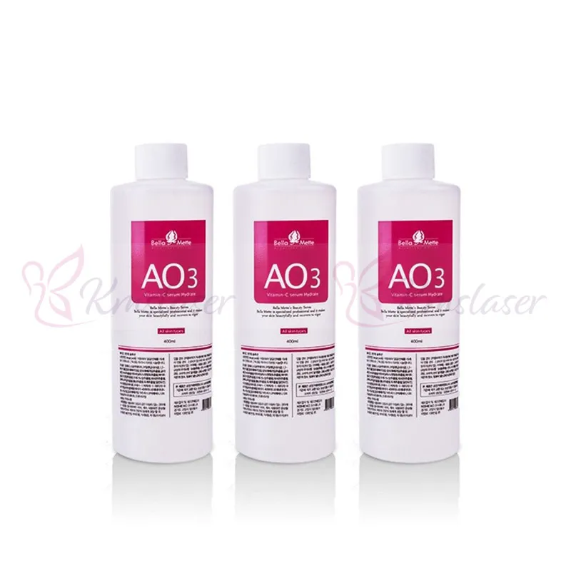 Accessoires machine de soin du visage utiliser une solution de peeling aqua 400 ml par bouteille